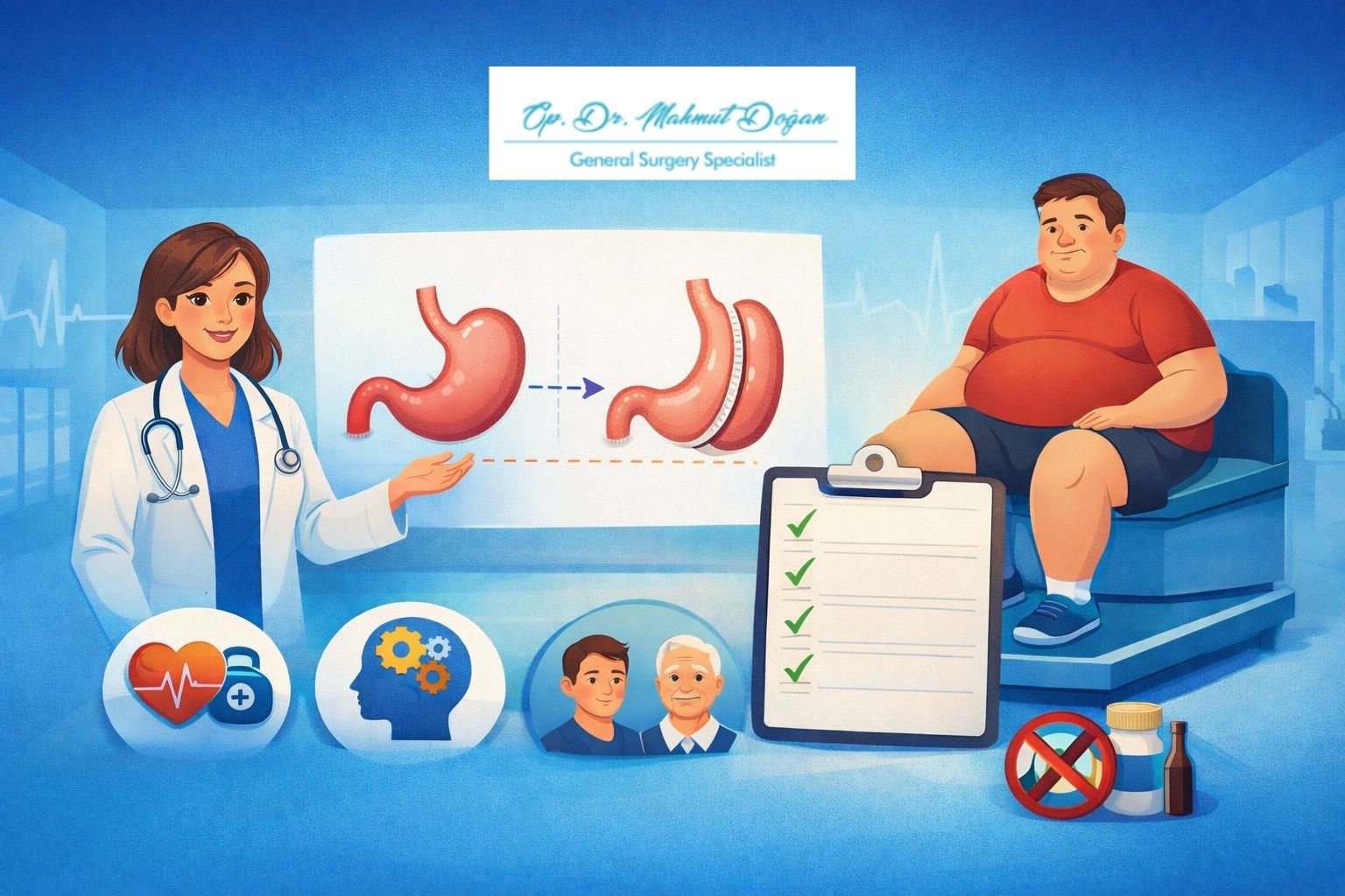 Gastrik Sleeve Ameliyatı Kimler İçin Uygundur?